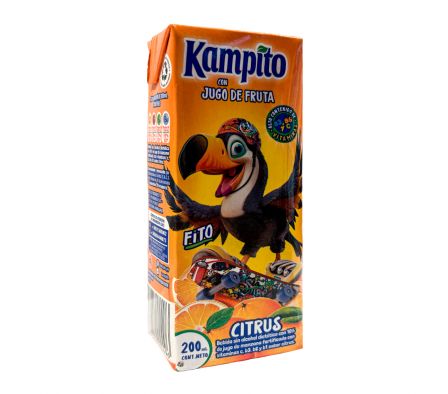 JUGO KAMPITO CITRUS TETRA 200ml
