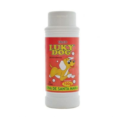 TALCO HIERBA SANTA MARIA LUKY DOG - 100GR
