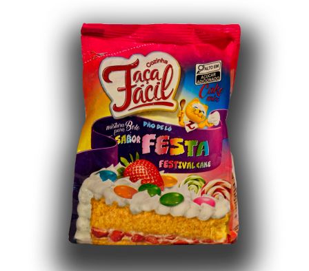 ZAELI MEZCLA P/ TORTA HAGA FACIL FIESTA 400GR