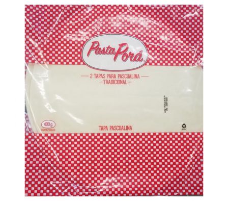 TAPA PASCUALINA PASTA PORA TRADICIONAL