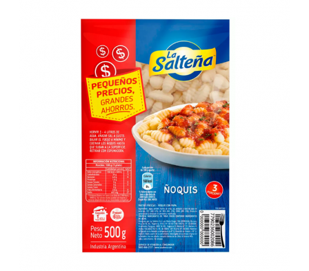 NOQUIS LA SALTEÑA 500 GR