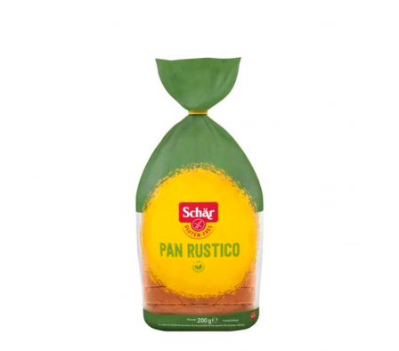 PAN RUSTICO SCHAR S/GLUT 200 GR