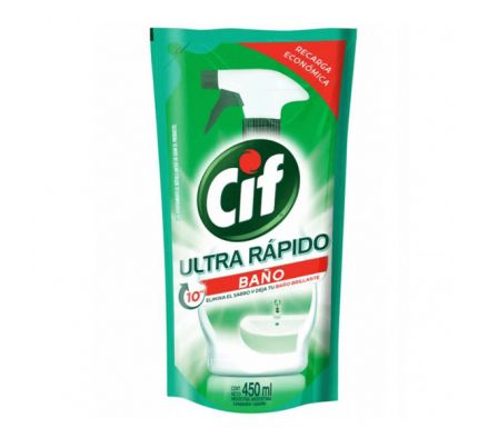 LIMPIADOR CIF BAÑO DOY PACK 450 ML