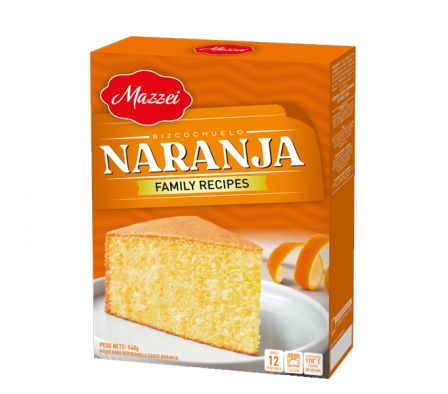 PREMEZCLA MAZZEI NARANJA 540gr