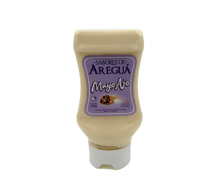 MAYONESA C/AJO SAB.AREGUA 270ml POTE