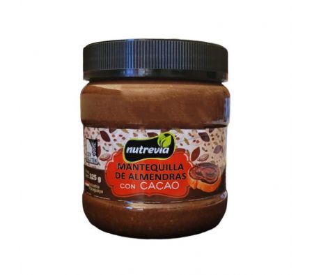MANTEQ.ALMEND.C/CACAO NUTREVIA 325gr