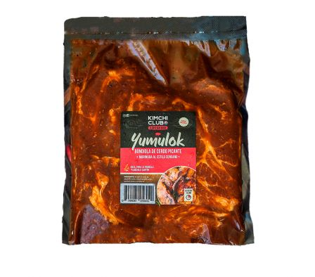 YUMULOK BONDIOLA CERDO PIC KIMCHI 500 GR