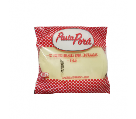 DISCO PARA EMPANADAS PASTA PORA GD 12 UNIDADES