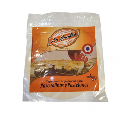 TAPA PASCUALINA LA CRIOLLA X 2 UNIDADES