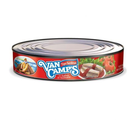 SARDINAS VAN CAMPS TOMATE 225gr