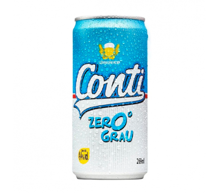 CERVEZA CONTI ZERO GRAU 269ml LATA