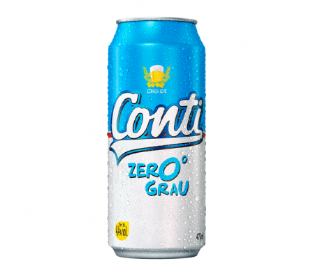 CERVEZA CONTI ZERO GRAU 473ml LATA 