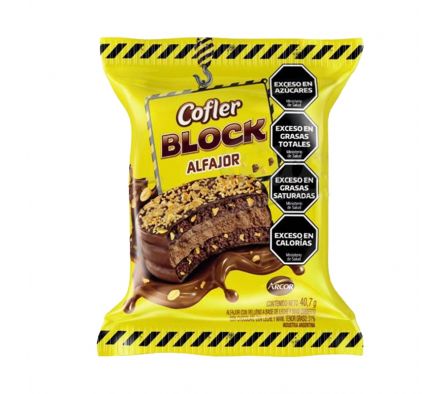 ALFAJOR ARCOR COFLER BLOCK 40gr