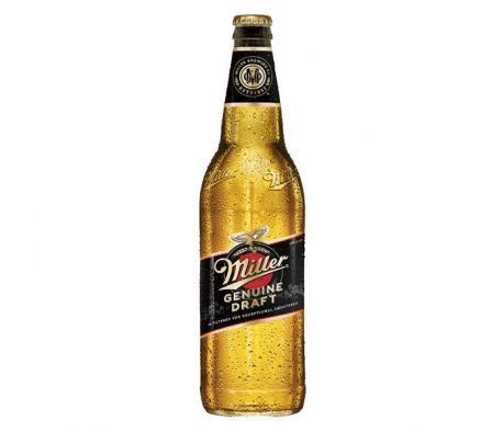 CERVEZA MILLER NWGD 600cc Bot.NUEVO