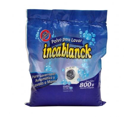 JABON POLVO INCABLANK 800gr