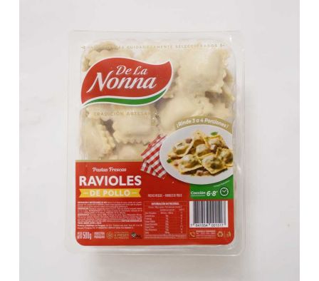 RAVIOLES DE POLLO DE LA NONNA 500GR