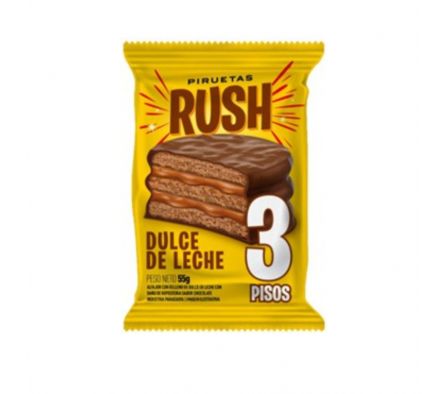 ALFAJOR RUS TRIPLE NEGRO 55g