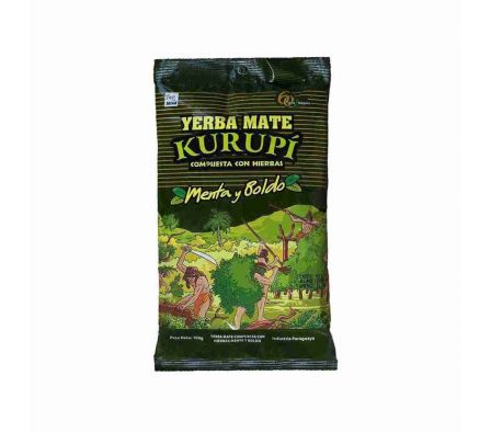 YERBA KURUPI MENTA/BOLDO 100gr DOY