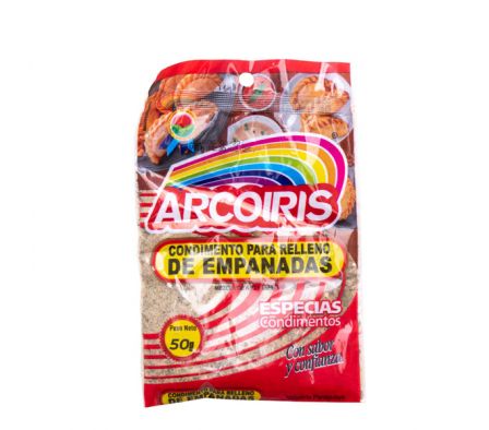 CONDIMENTO P/ RELLENO DE EMPANADAS PAQ X50GR