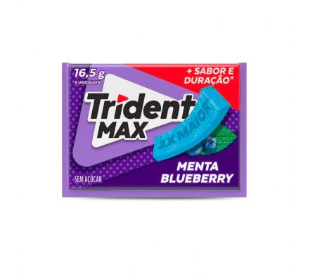 CHICLE TRIDENT MAX MENTABERRY 16,5gr