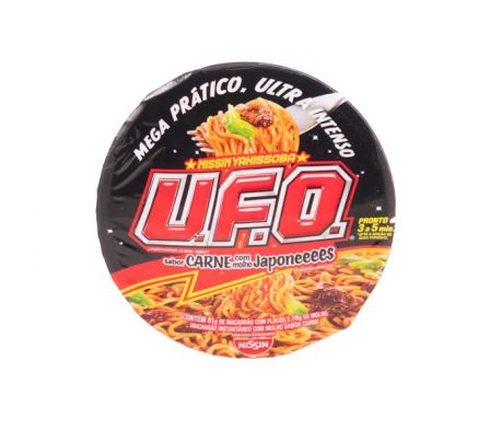 FIDEO NISSIN UFO CARNE SALSA JAPONESA 81 GR