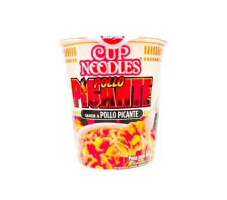 FIDEO NISSIN CUP NOODLES POLLO PICANTE 69GR