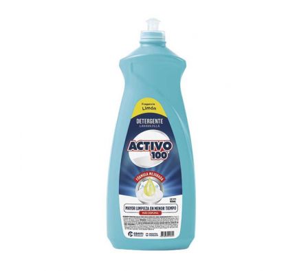 DETERG.ACTIVO 100 LIMON 950ml