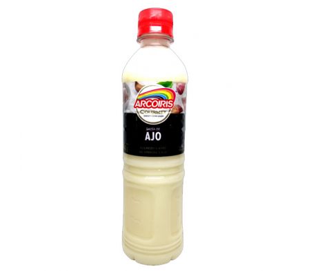 SALSA DE AJO ARCO IRIS X470 ML