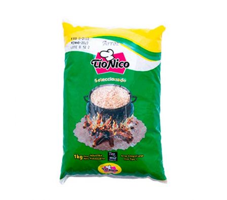 ARROZ TIO NICO INTEGRAL 10 X 1KG VERDE