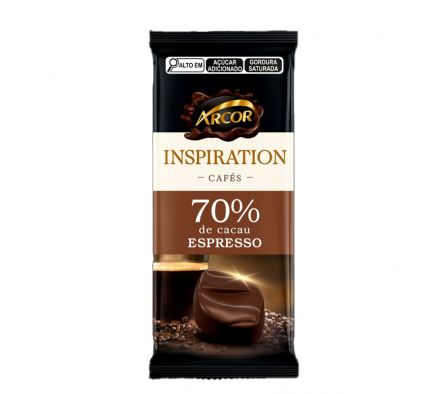 CHOCO.ARCOR AMARGO CAFE ESP.80gr
