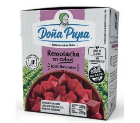 REMOLACHA CUBOS DOÑA PUPA 340gr
