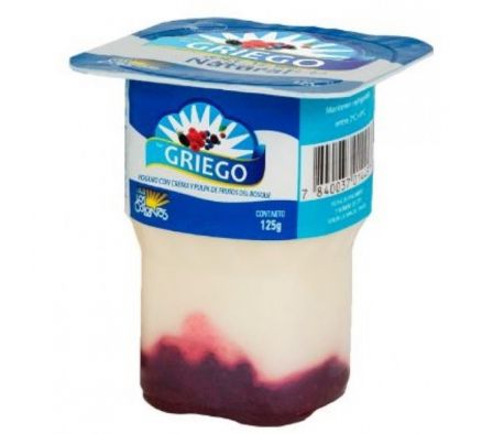 YOGHURT  GRIEGO FRUTOS DEL BOSQUE X 125 GR