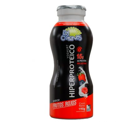 YOGHURT HIPERPROT. L. COLONOS F.ROJOS 190 GR