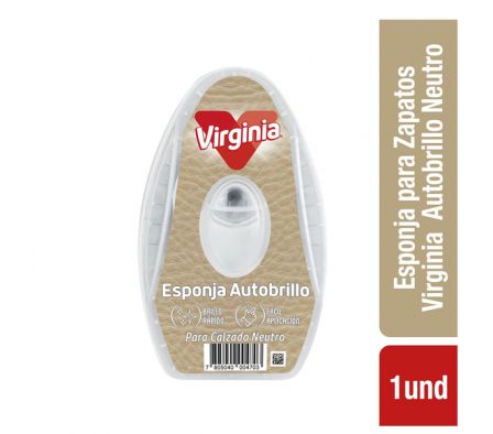 ESPONJA BRILLO P/ZAPATOS VIRGINIA NEUTRO