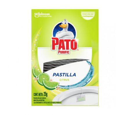 PASTILLA P/INOD.PATO CITRUS 25gr