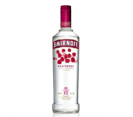 VODKA SMIRNOFF RASPBERRY 700ml Bot.