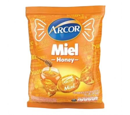 CARAMELO ARCOR MIEL 60gr RELLENO