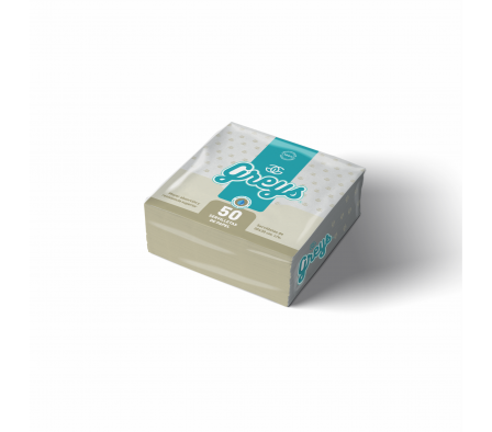 SERVILLETA GREYS CELU.30x30x 50un