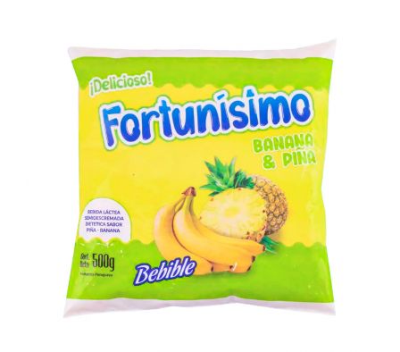 BEBIDA LACTEA LA FORTUNA PIÑA/BANAN 500 GR