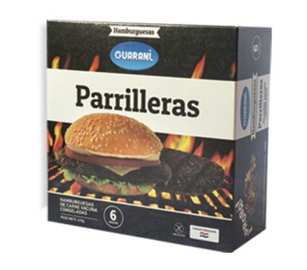 HAMBURGUESA GUARANI PARRILLERA 6 UN