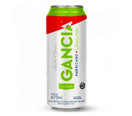 GANCIA LIMA LIMON LATA 473 ML