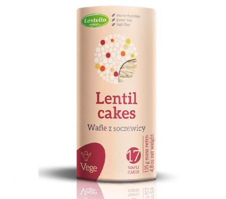 GALLETA DE LENTEJA HECODULC 130gr