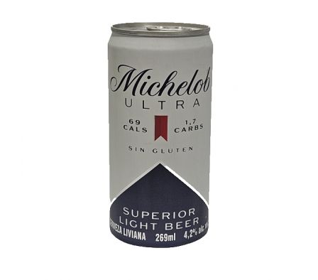 CERVEZA MICHELOB ULTRA 269ml LATA 