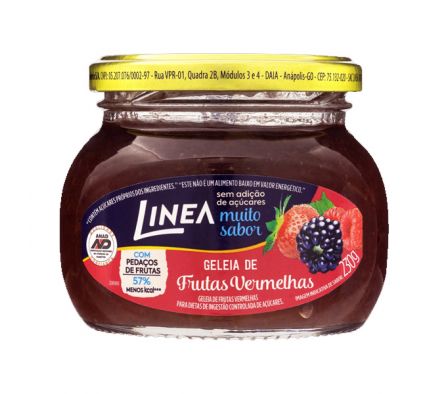 MERMELADA DE FRUTOS ROJOS LINEA 12X230G