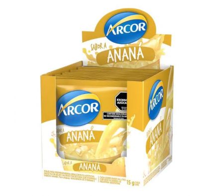 JUGO EN POLVO ARCOR ANANA 12X18X15 G