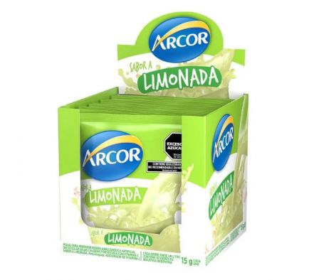 JUGO EN POLVO ARCOR LIMONADA 12x18x15 G