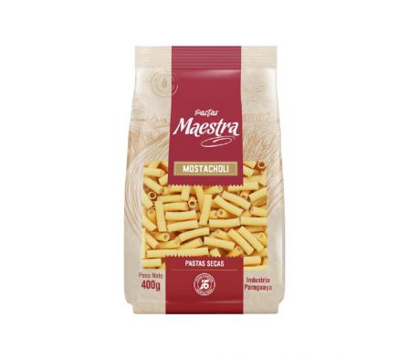 FIDEO MAESTRA MOSTACHOLI 400gr DOY P.