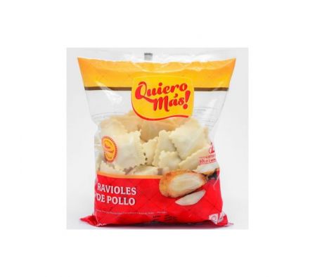 RAVIOLES QUIERO MAS DE POLLO 1kg