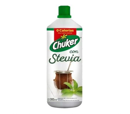 EDULCORANTE CHUKER C/STEVIA 600gr