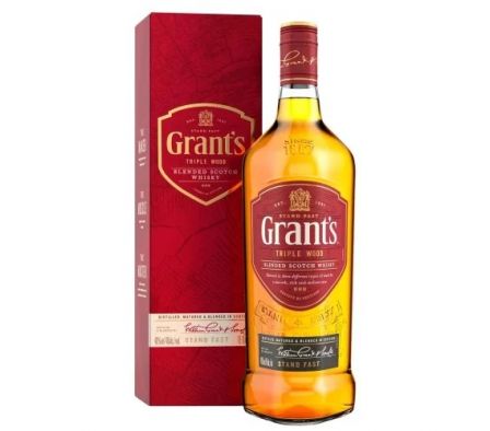 WHISKY GRANTS CANISTER 1LT C/C